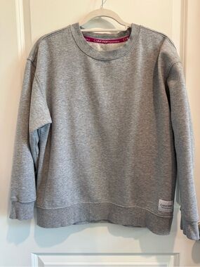 Calvin Klein Performance Heather Gray Crew Sweatshirt
